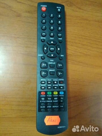 Пульт Akai A3001011 для телевизора