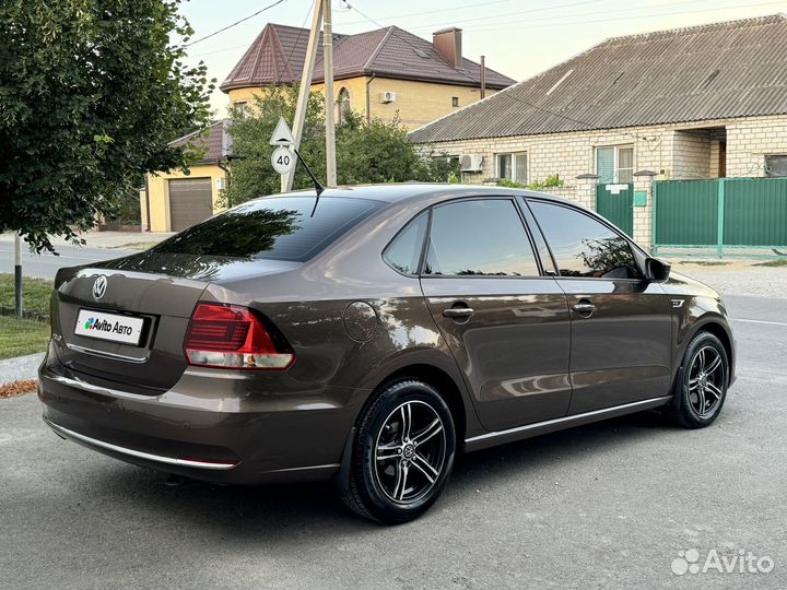 Volkswagen Polo 1.6 AT, 2016, 62 881 км