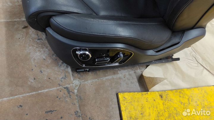 Водительское сидение Audi A8 D4 массаж вентиляция