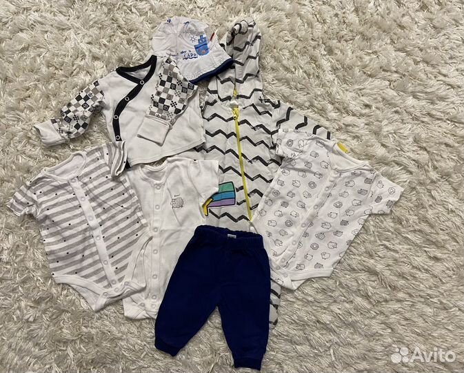 Пакет вещей на малыша
