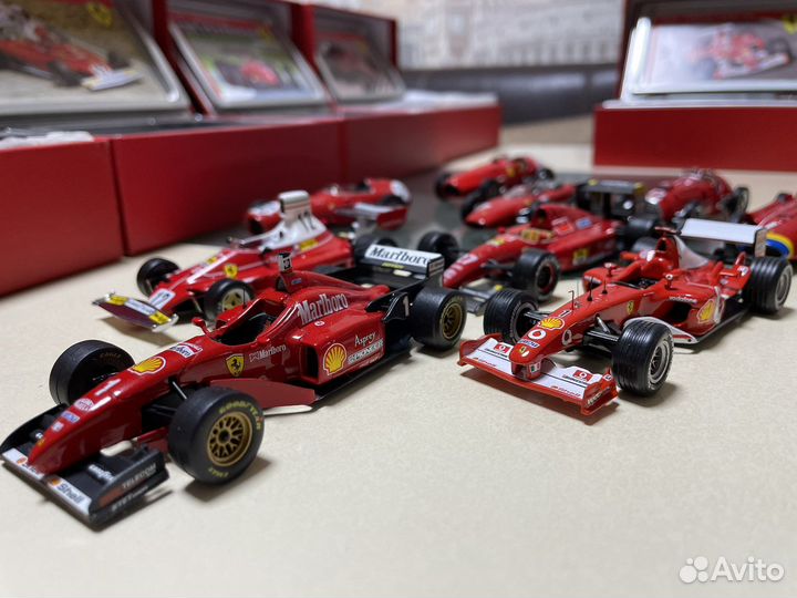 Все Ferrari La Storia 1/43 F1