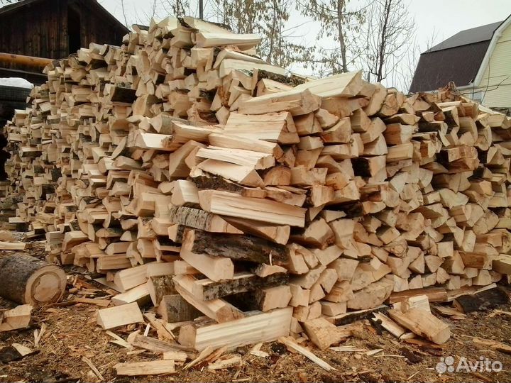 Дрова колотые