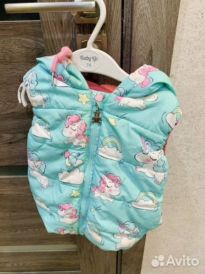 Жилетка для девочки 80 86