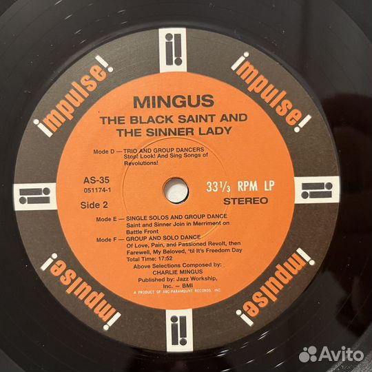 Mingus – The Black Saint And The Sinner Lady (LP)