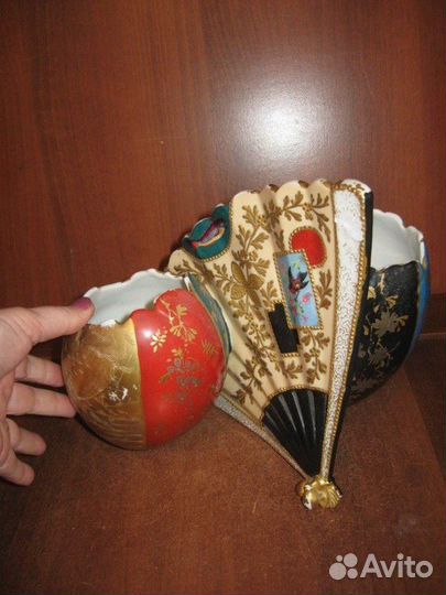 Интересная фарфоровая вещица. h 21 см. Франция