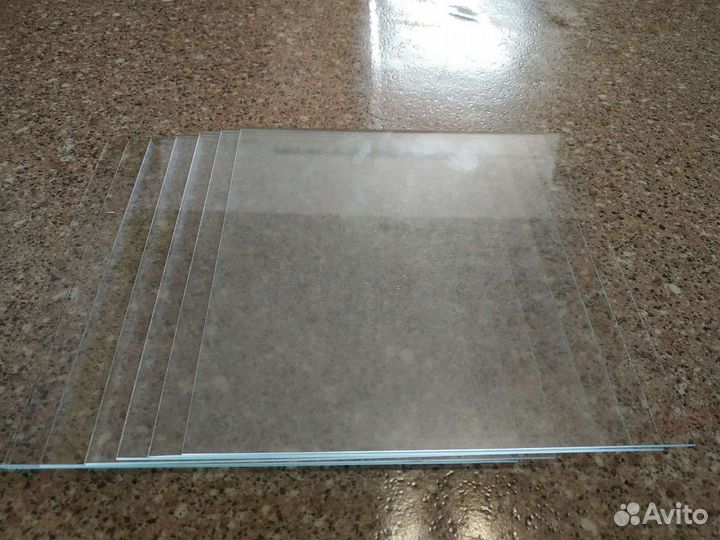 Стекло 15*15см; 20*20 см