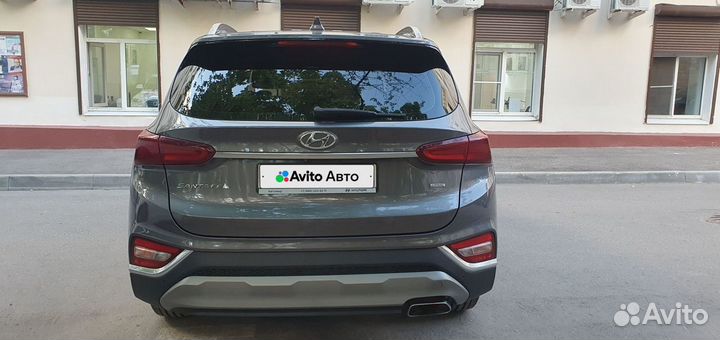 Hyundai Santa Fe 2.4 AT, 2019, 91 500 км