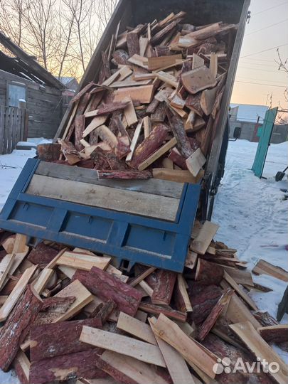 Дрова пиленный горбыль