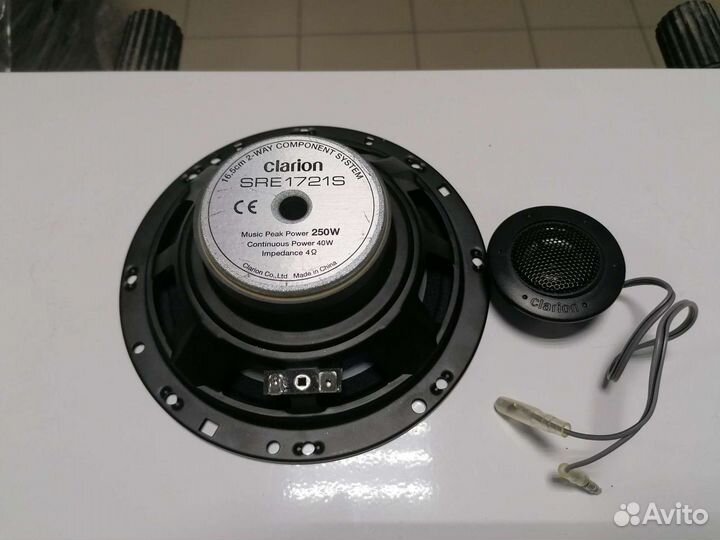 Динамики Clarion SRE 1721 S componen