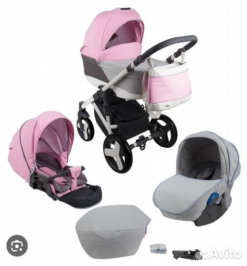 Коляска 3 в 1 Bexa