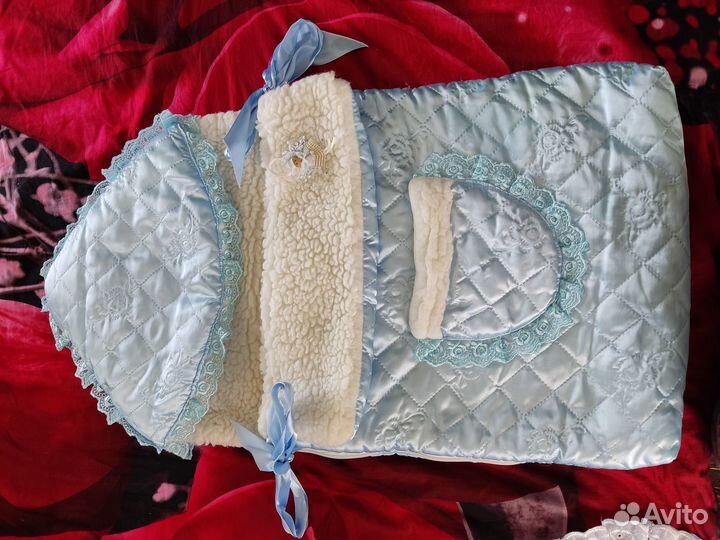 Конверт зимний на овчине