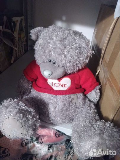 Плюшевый медведь тедди,бу