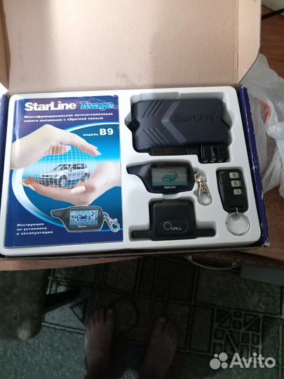 Авто сигнализация старлайн в9