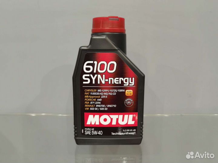 Motul 6100 SYN-nergy SAE 5W40 1L / 107975