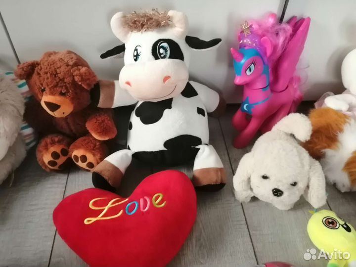 Игрушки пакетом, новые и б/у