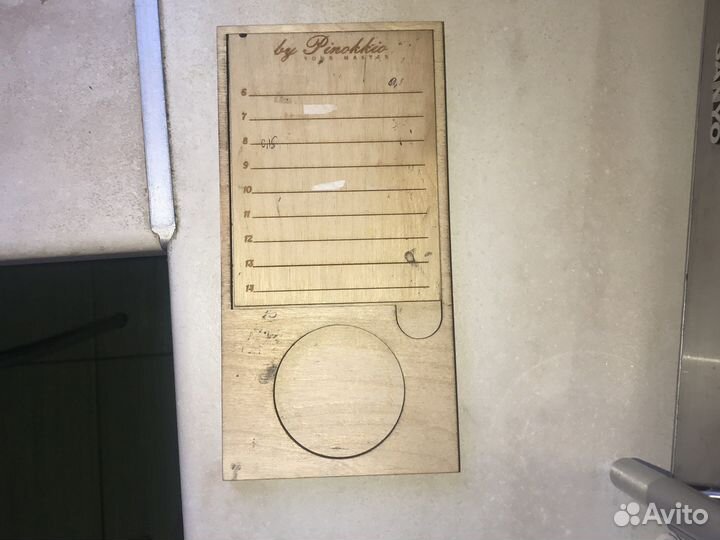 Планшет деревянный для ресниц