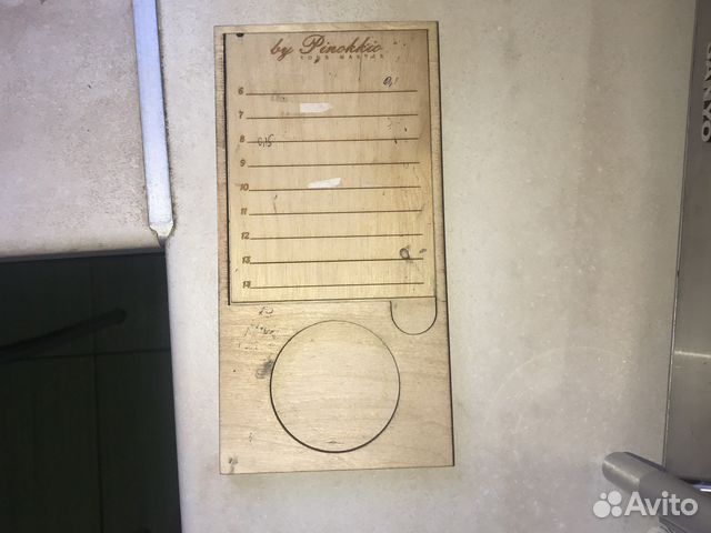 Планшет деревянный для ресниц