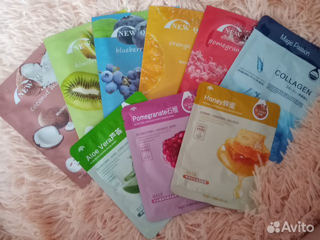 Тканевые маски для лица