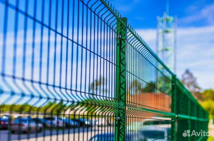 Забор 3Д гитерра под ключ