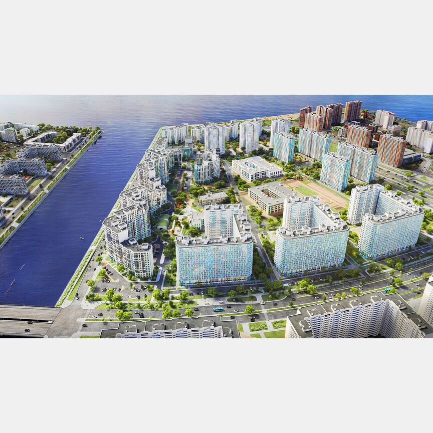 2-к. квартира, 68 м², 15/20 эт.