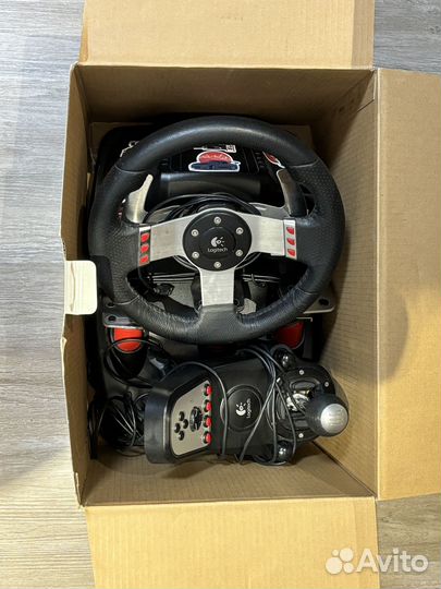 Игровой руль logitech g27 с кпп