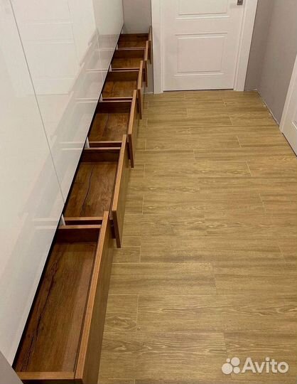 Гардеробные современные мдф фасады