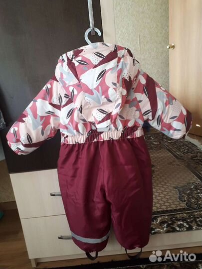 Комбинезон зимний для девочки 80