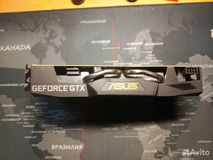 Видеокарта gtx 1660 super 6gb asus