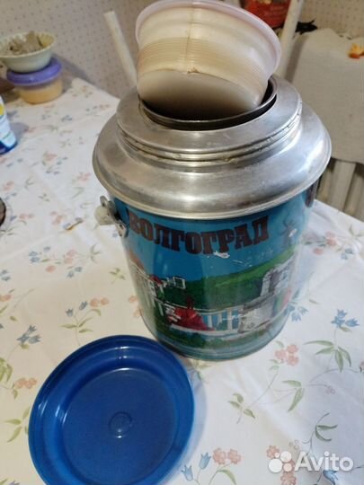 Термос СССР металлический, объем три литра