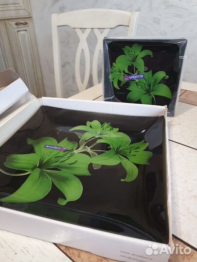 Набор тарелок Arcofam 7 шт стекло