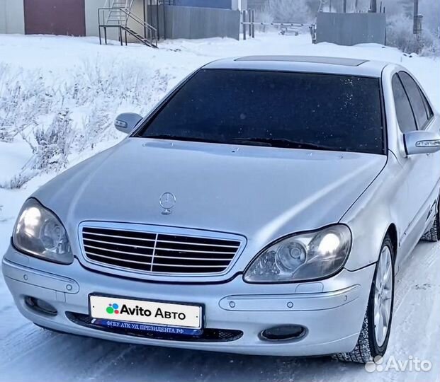 Mercedes-Benz S-класс 3.2 AT, 1999, 380 000 км