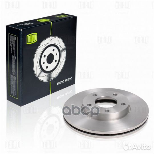 Диск тормозной перед DF250101 Trialli