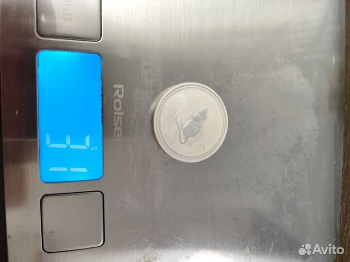 Монета Elizabeth Australia 2 2007 1 Dollar серебро