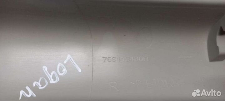 Обшивка стойки передняя R L Renault Logan 2