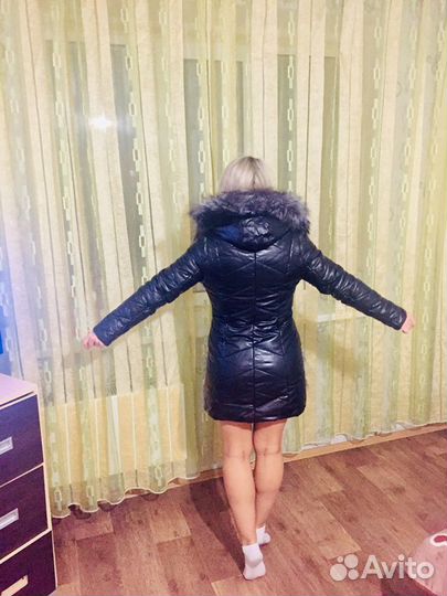 Зимняя дубленка