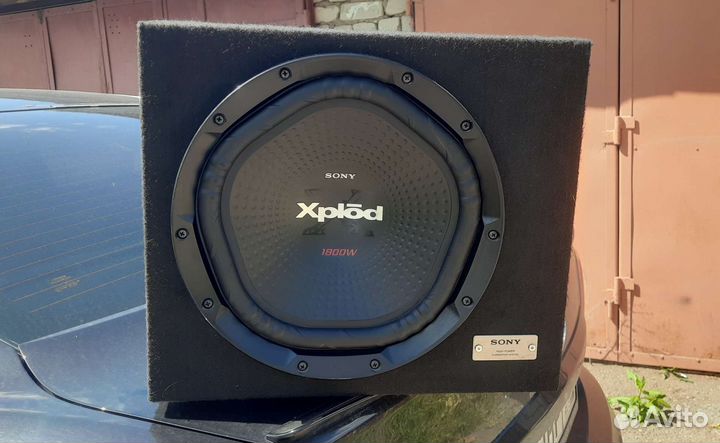 Сабвуфер Sony xplod 1800w