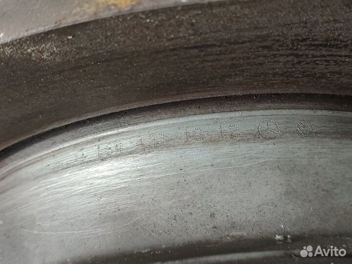 Диски тормозные (Комплект) задние Mercedes Ml W164