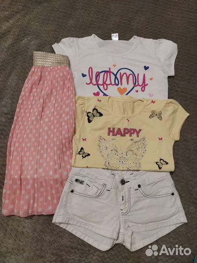 Пакет вещей на девочку