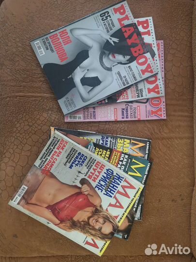 Журналы Playboy, Maxim, Esquire и Linux