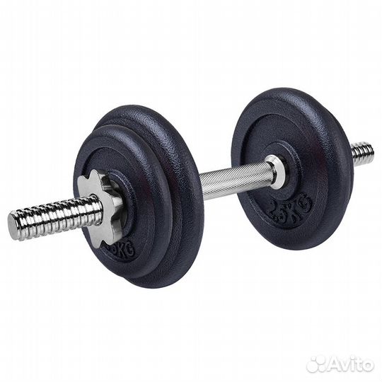 Гантель разборная чугунная 9,5 кг Voitto - d31