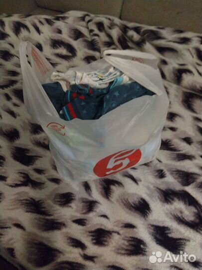 Пакет вещей на новорожденного