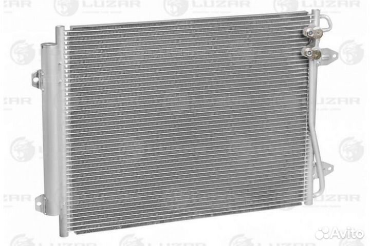 Luzar lrac 181D Радиатор кондиц. с ресивером для а