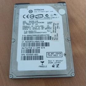 Жёсткий диск Hitachi 2.5" 120gb