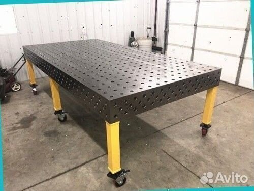 Сварочный 3D стол 3000х1500х150 толщиной 8мм