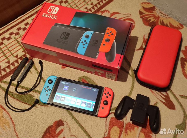Nintendo switch v2 прошитая