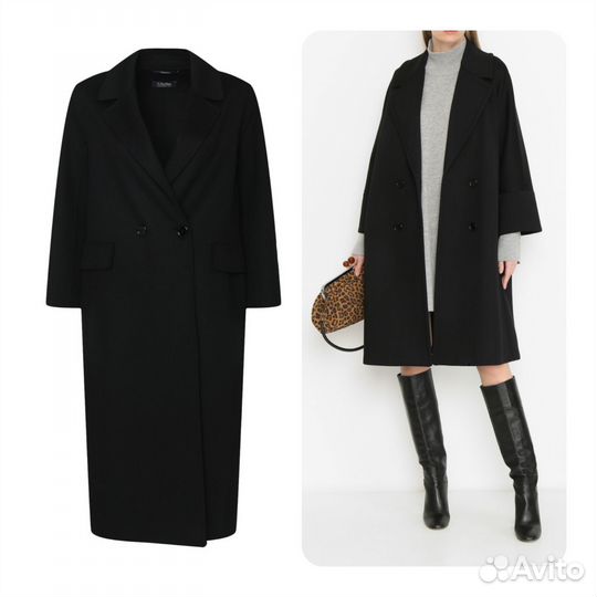 Max mara weekend двубортное пальто 48 50