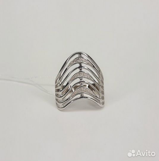 Кольцо серебро