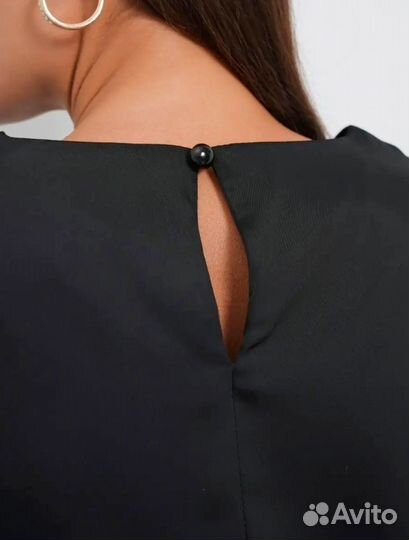 Блузка женская праздничная с перьями