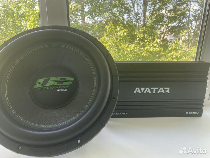 Сабвуфер deaf bounce 15 с усилителем avatar