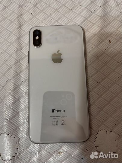 IPone X, 256 gb, silver